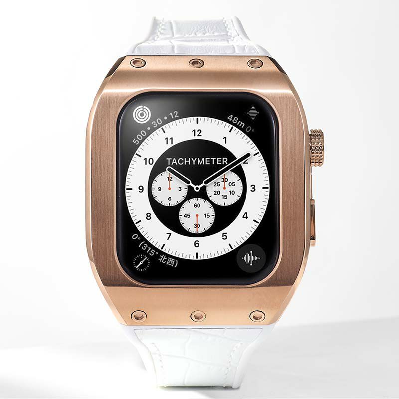 IPcoating 0644CL04ROYLWHR 44mm-CLASSIC for Apple Watch SE